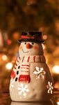 pic for Christmas Snowman Candle 